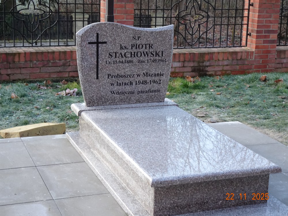 NOWY POMNIK DLA KS. PIOTRA STACHOWSKIEGO