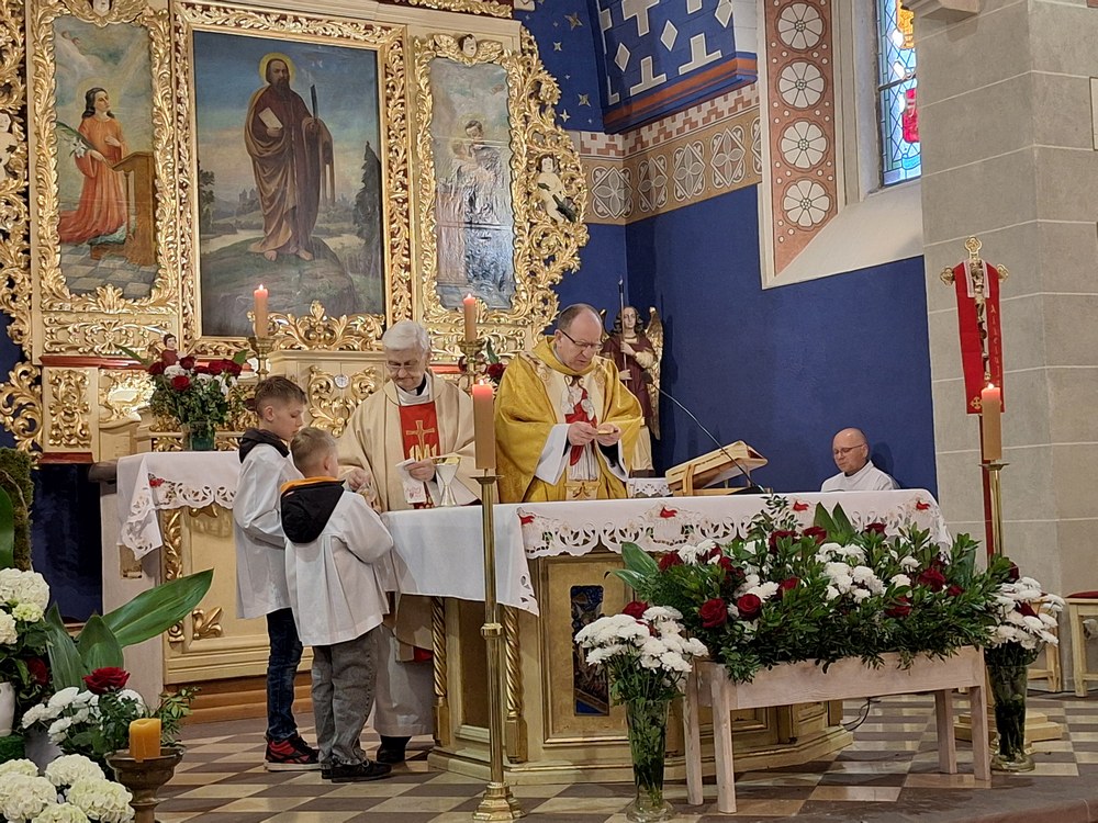 ŚWIĘTO CHRZTU POLSKI W PARAFII MSZANO